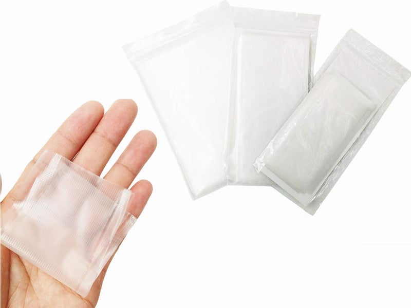 Drchoer Pva Bait Bags for Carp Fishing: 50pcs Water Soluble Bags for Solid Baits Carp Fishing Equipment Tackle - 4.72in x 6.30in - Image 1